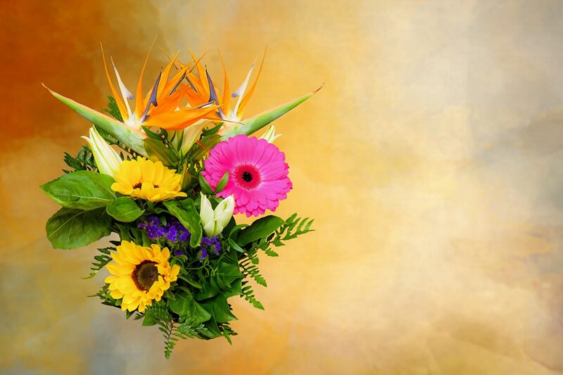 Floristik: Blumenstrauß